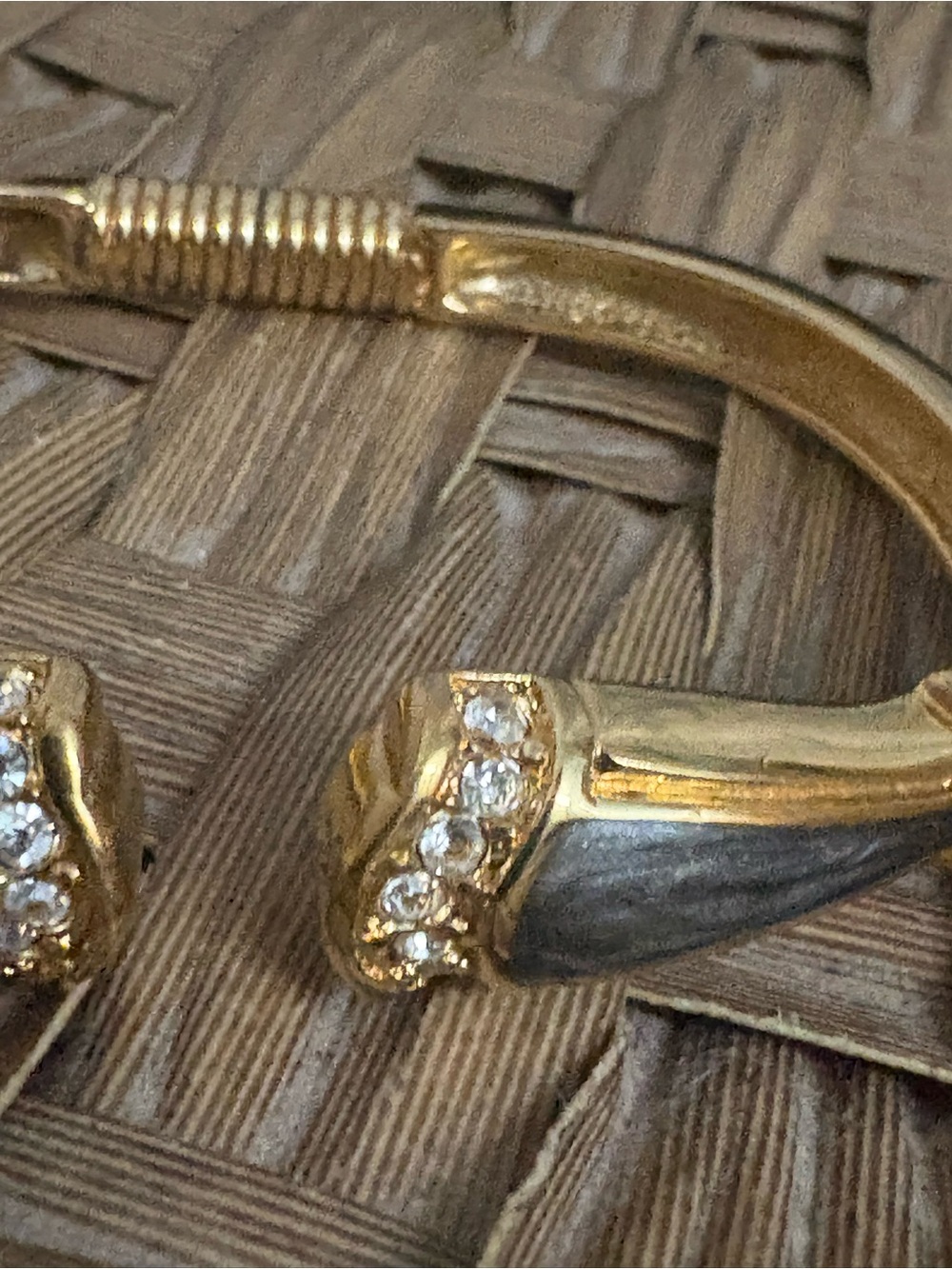 KJJ for Avon hinged cuff bracelet